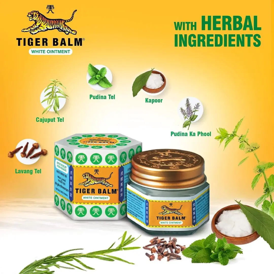 Tiger Balm Rood & Wit Duo Pack - 2x19,4g - afbeelding 6 van 6