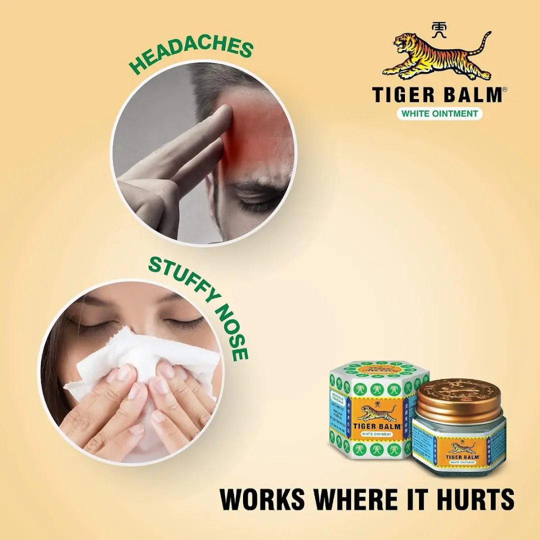 Tiger Balm Rood & Wit Duo Pack - 2x19,4g - afbeelding 4 van 6