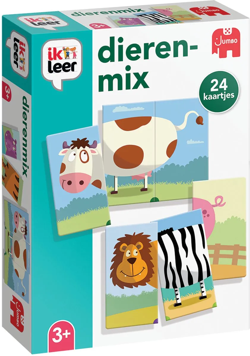 Jumbo Ik Leer Dierenmix Bordspel