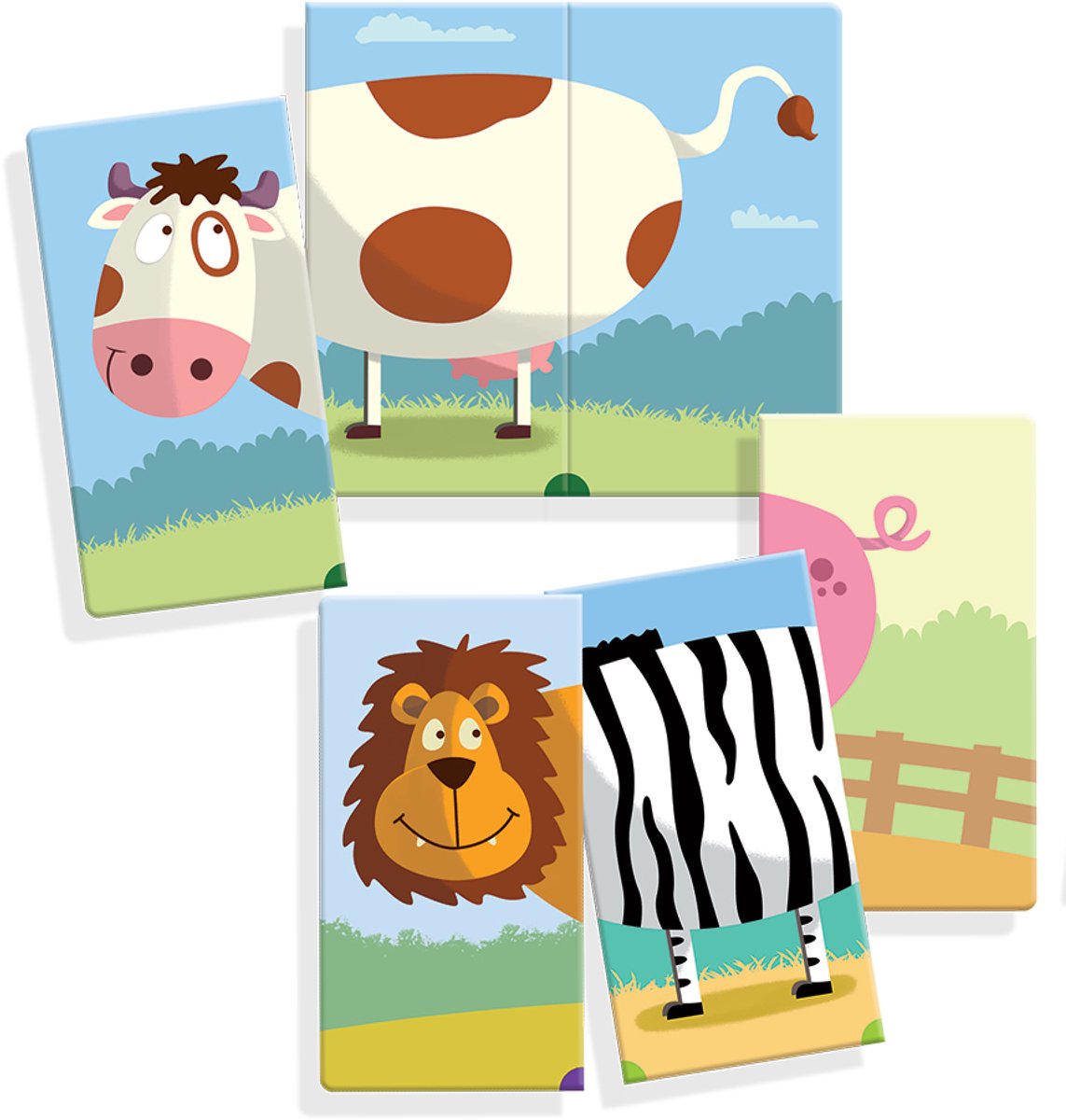 Jumbo - Ik Leer dierenmix, Bordspel, Educatief, 3 jaar, 15 min