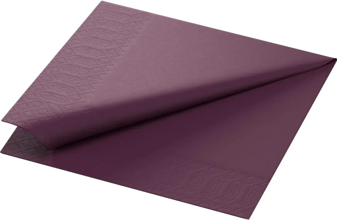 Duni Servet 33x33cm Aubergine
