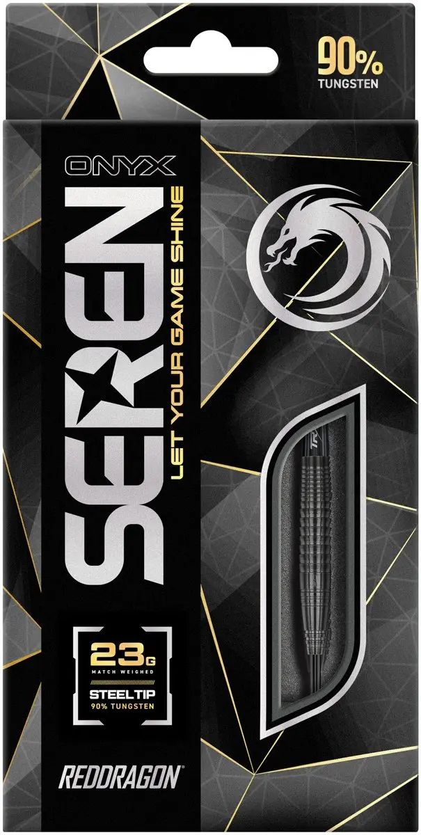 Red Dragon Seren Onyx 4 Dartpijlen - 3 Stuks