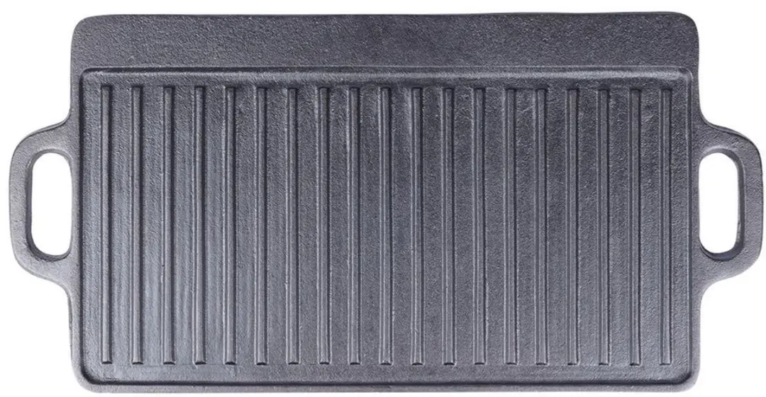 Orion Gietijzeren Grillplaat 45x23cm - Dubbelzijdig