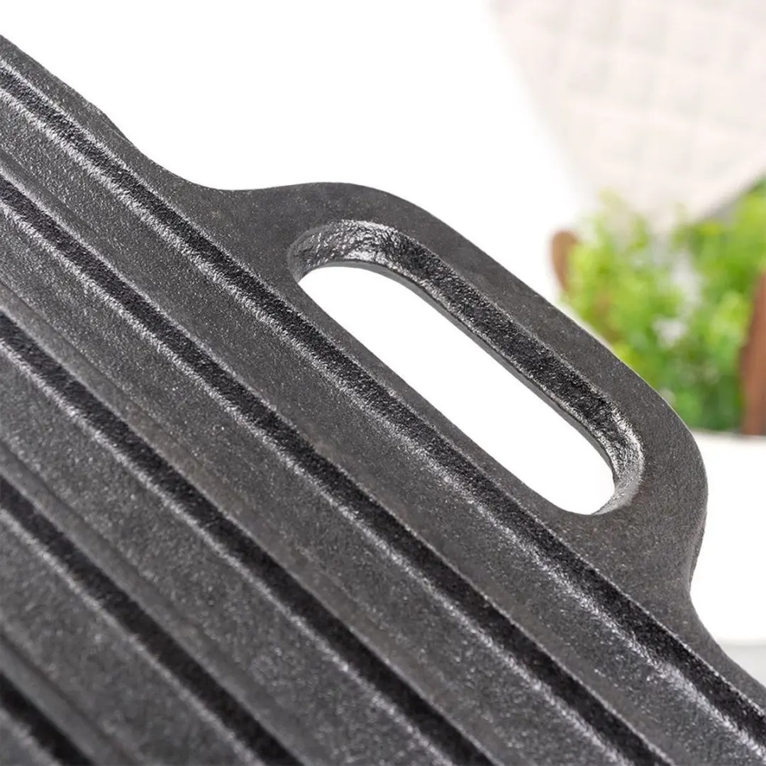 Orion Gietijzeren Grillplaat 45x23cm - Dubbelzijdig