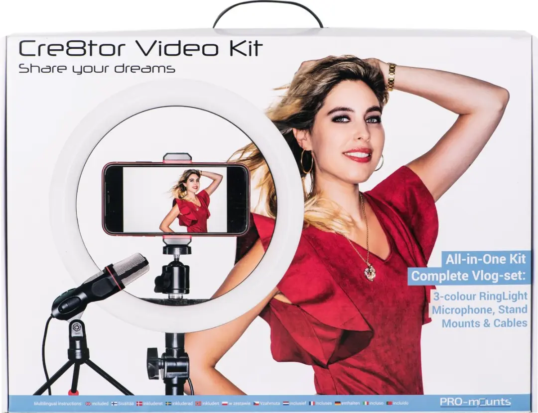 PRO-Mounts Cre8tor Video Kit 4713001101779 - Microfoonset