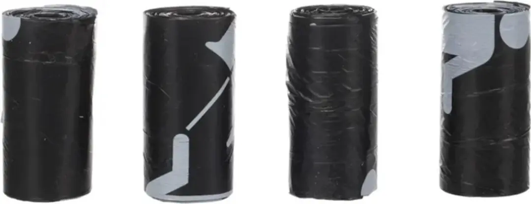 Flamingo Poepzakken Basic Dumpa 60 Stuks - Zwart