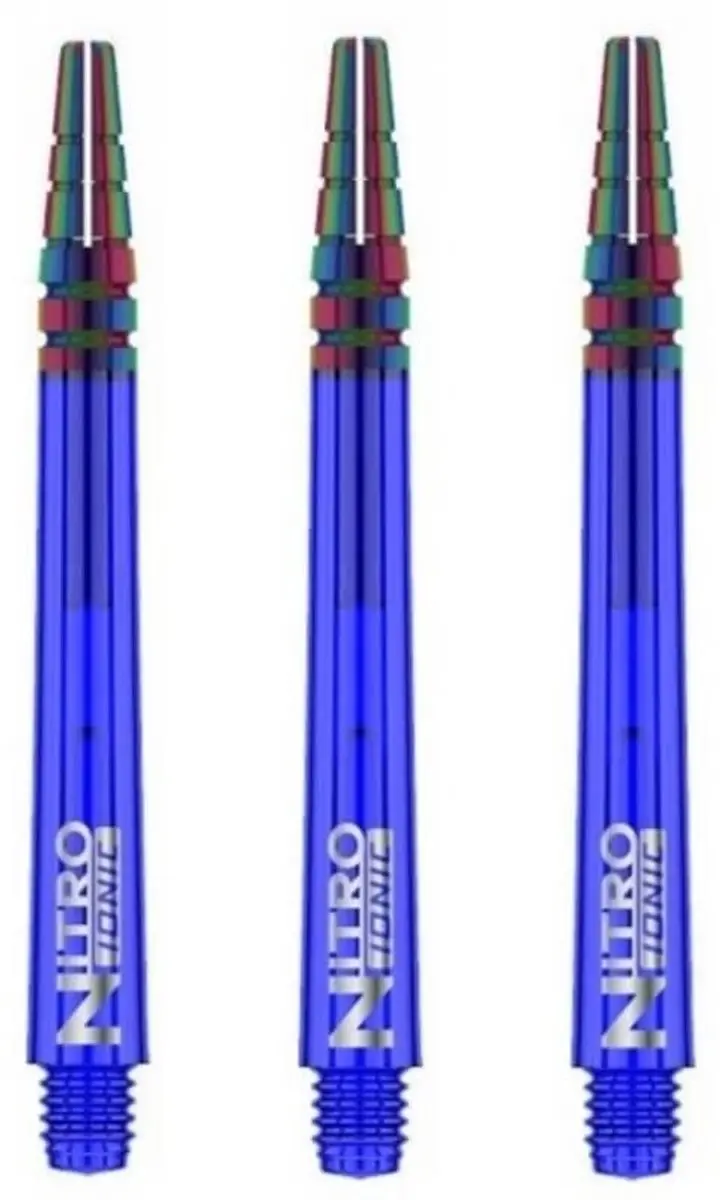 Red Dragon Nitrotech Ionic Blue Dart Shafts TC606 - 3 Stuks