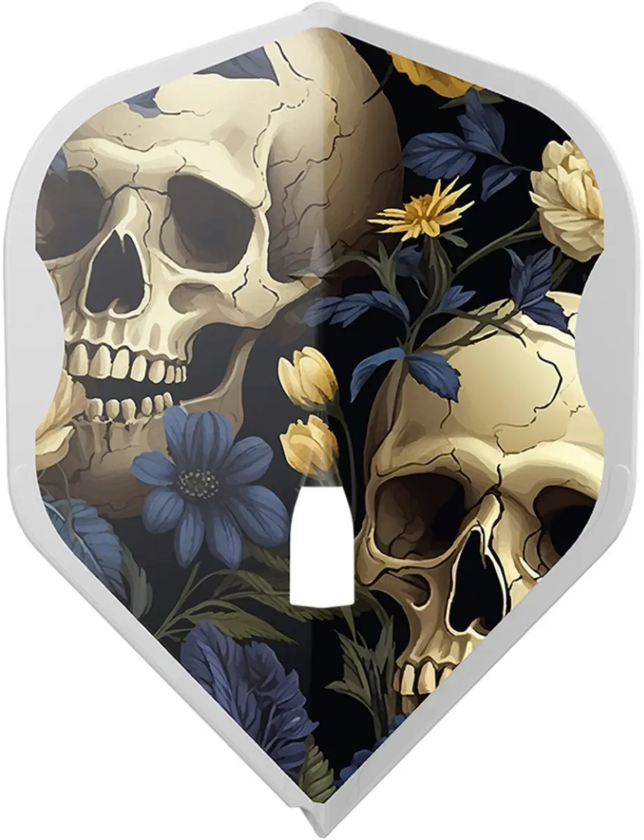 L-Style L1 Pro Skull Dart Flights - 3 Stuks - Multi