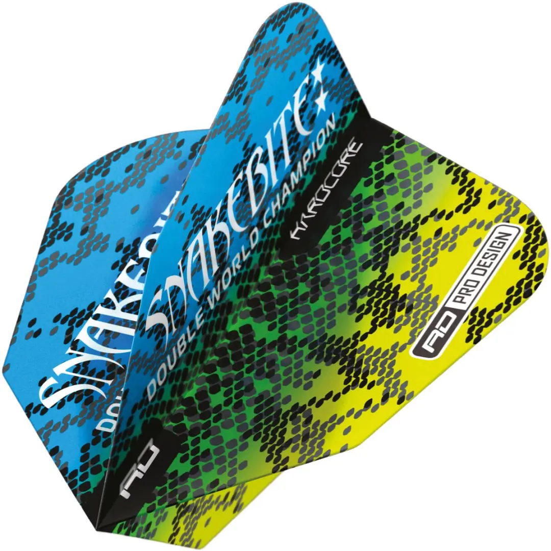 Red Dragon Peter Wright V-Standard Snakebite TF6855 Dart Flights