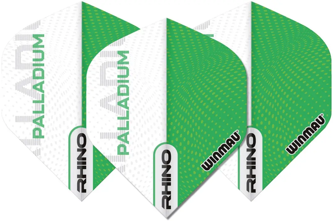 Winmau Rhino Extra Thick Palladium Dart Flights - 3 Stuks