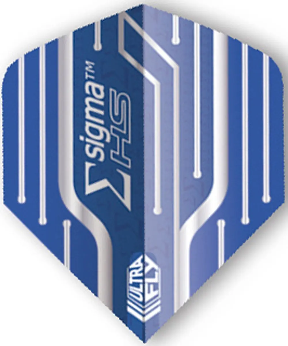 Unicorn UltraFly Sigma HS Big Wing Dartvleugels - Blauw