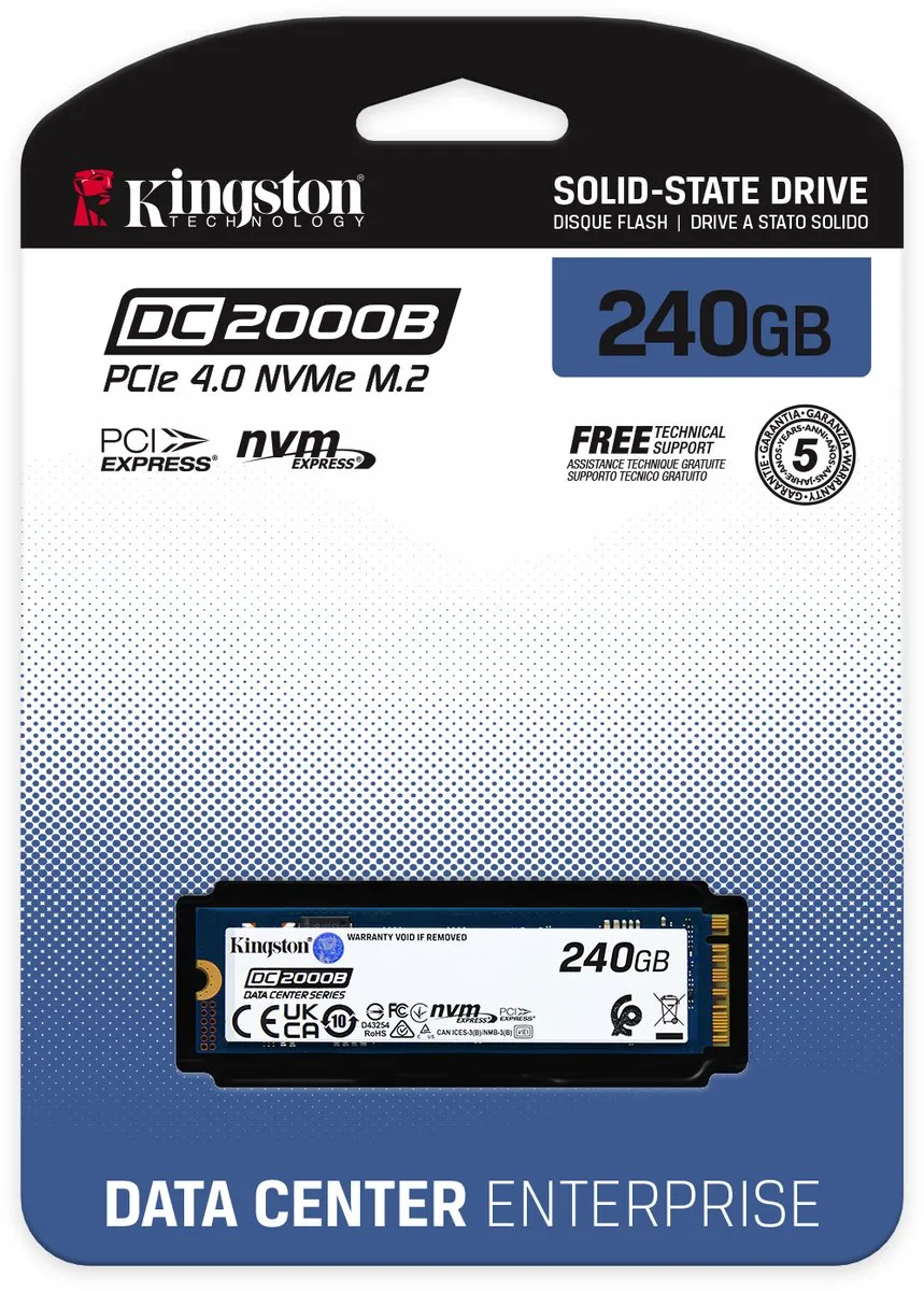 Kingston DC2000B SEDC2000BYM8/240G M.2 SSD 240GB - afbeelding 6 van 6