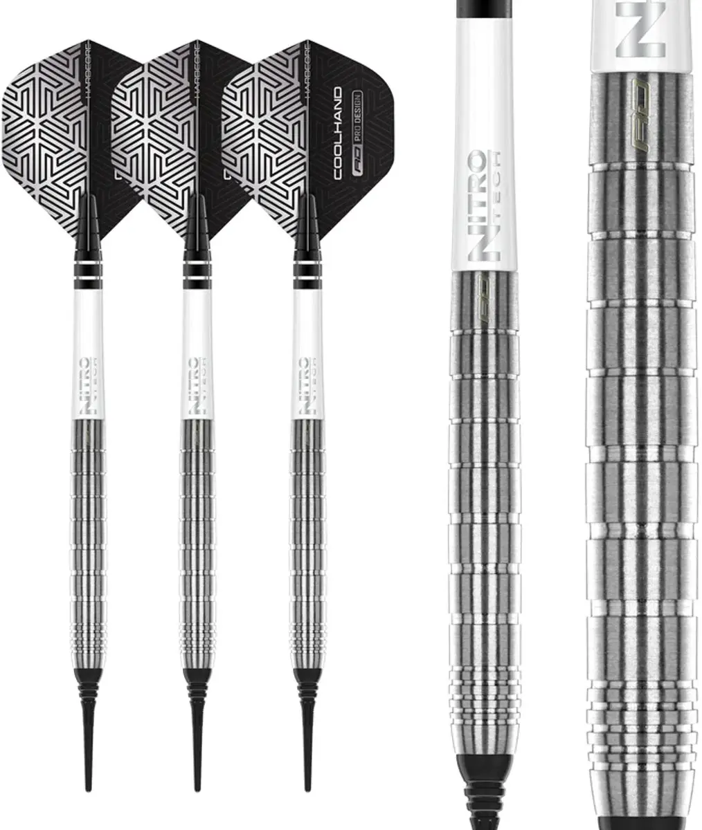 Red Dragon Luke Humphries TX1 90% Darts - 3 Stuks - Zilver - afbeelding 6 van 6