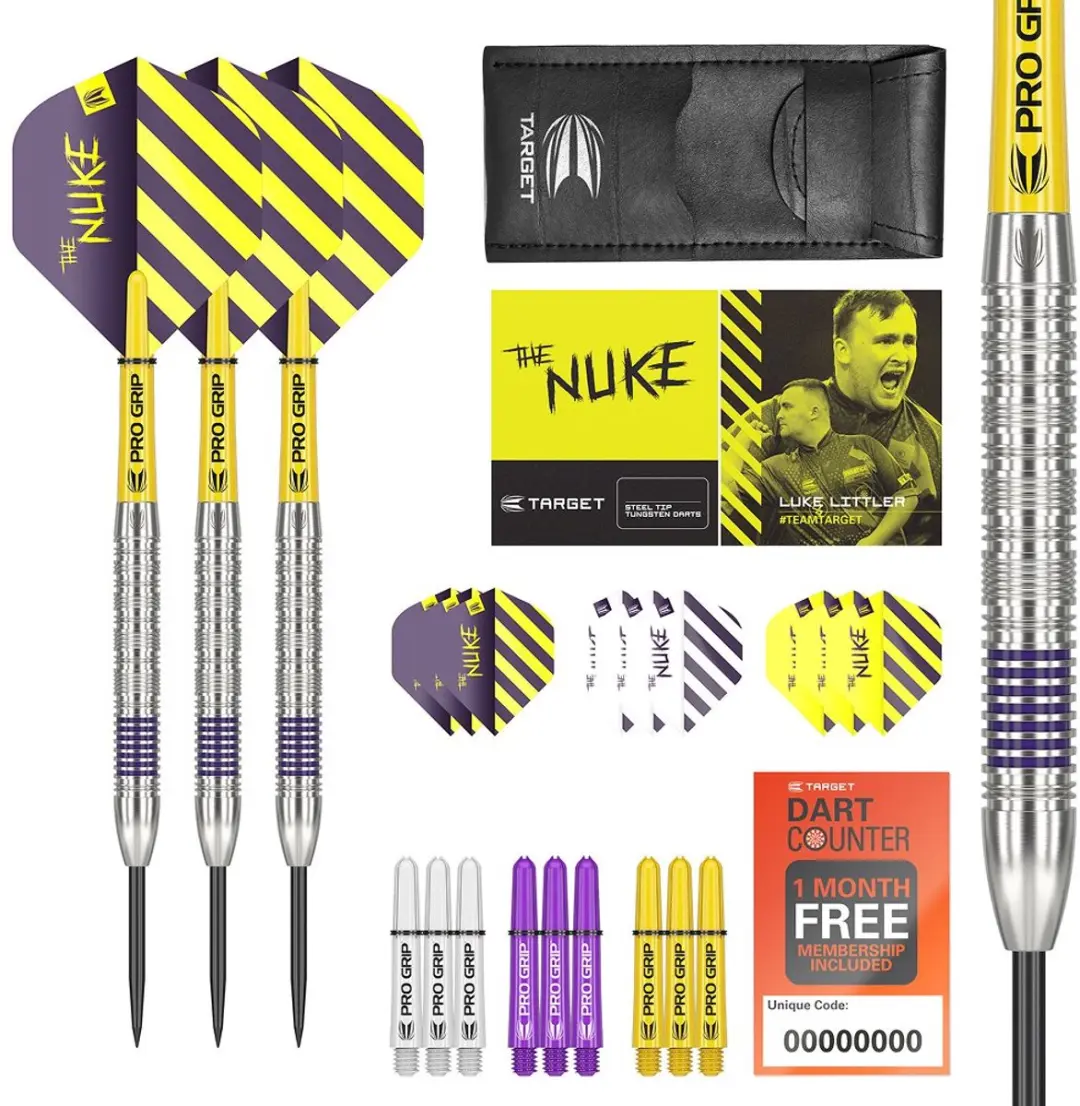 Target Luke The Nuke Littler 80% Dartpijlen