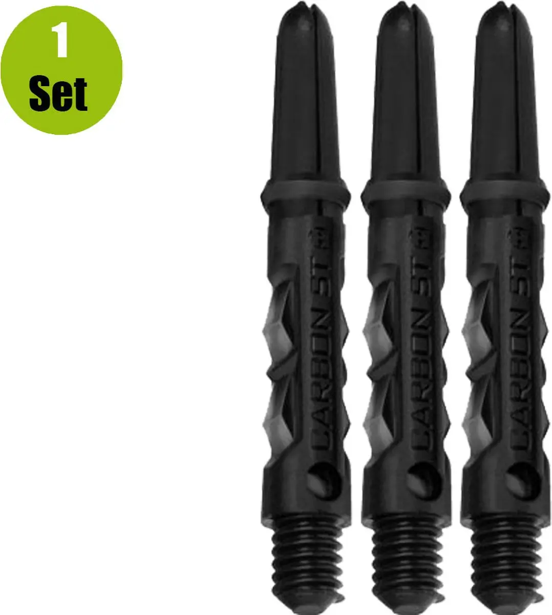 Harrows Carbon ST Black Dart Shafts SH2036 - 3 Stuks