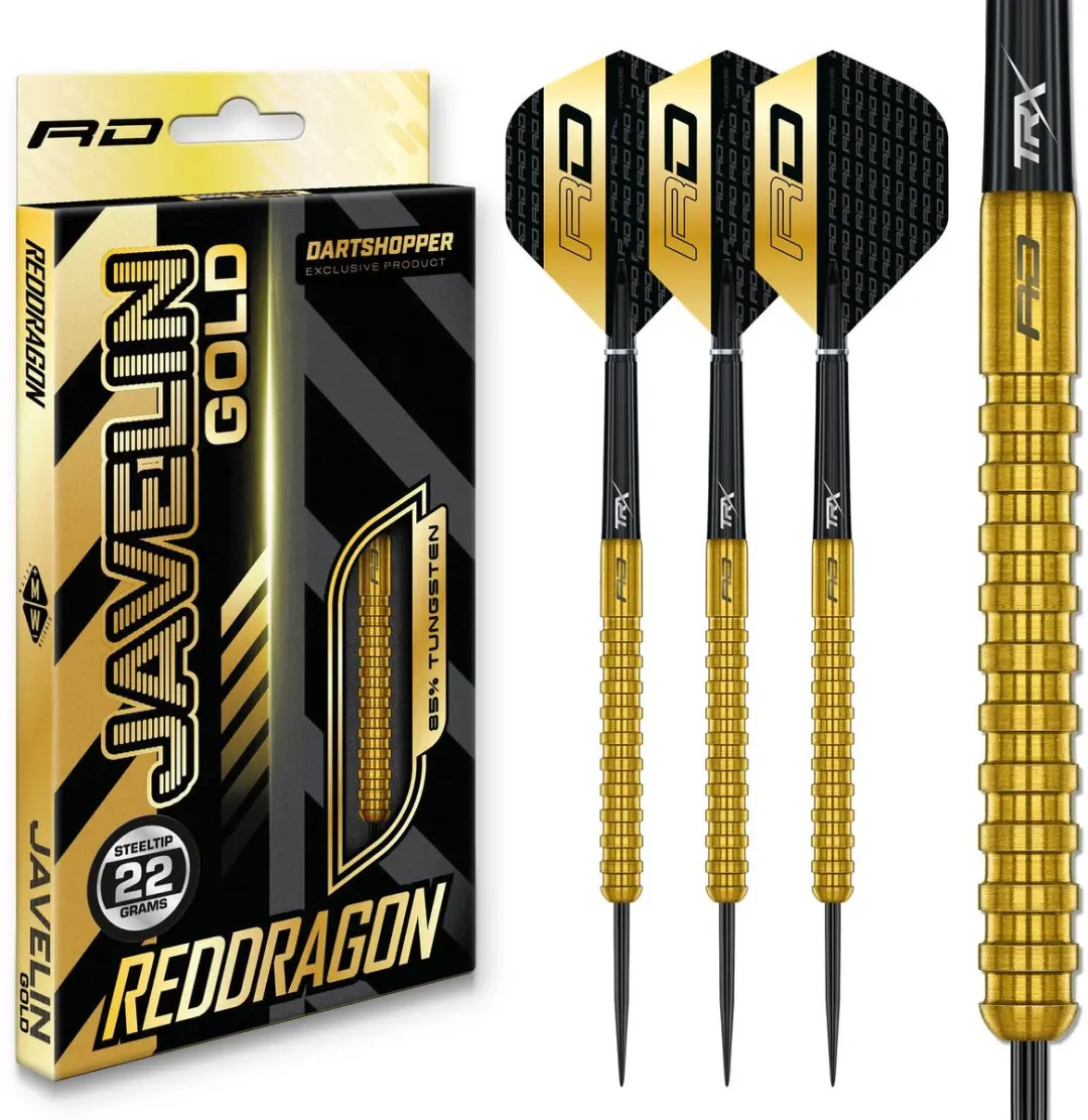 Red Dragon Javelin Gold 85% Dartpijlen