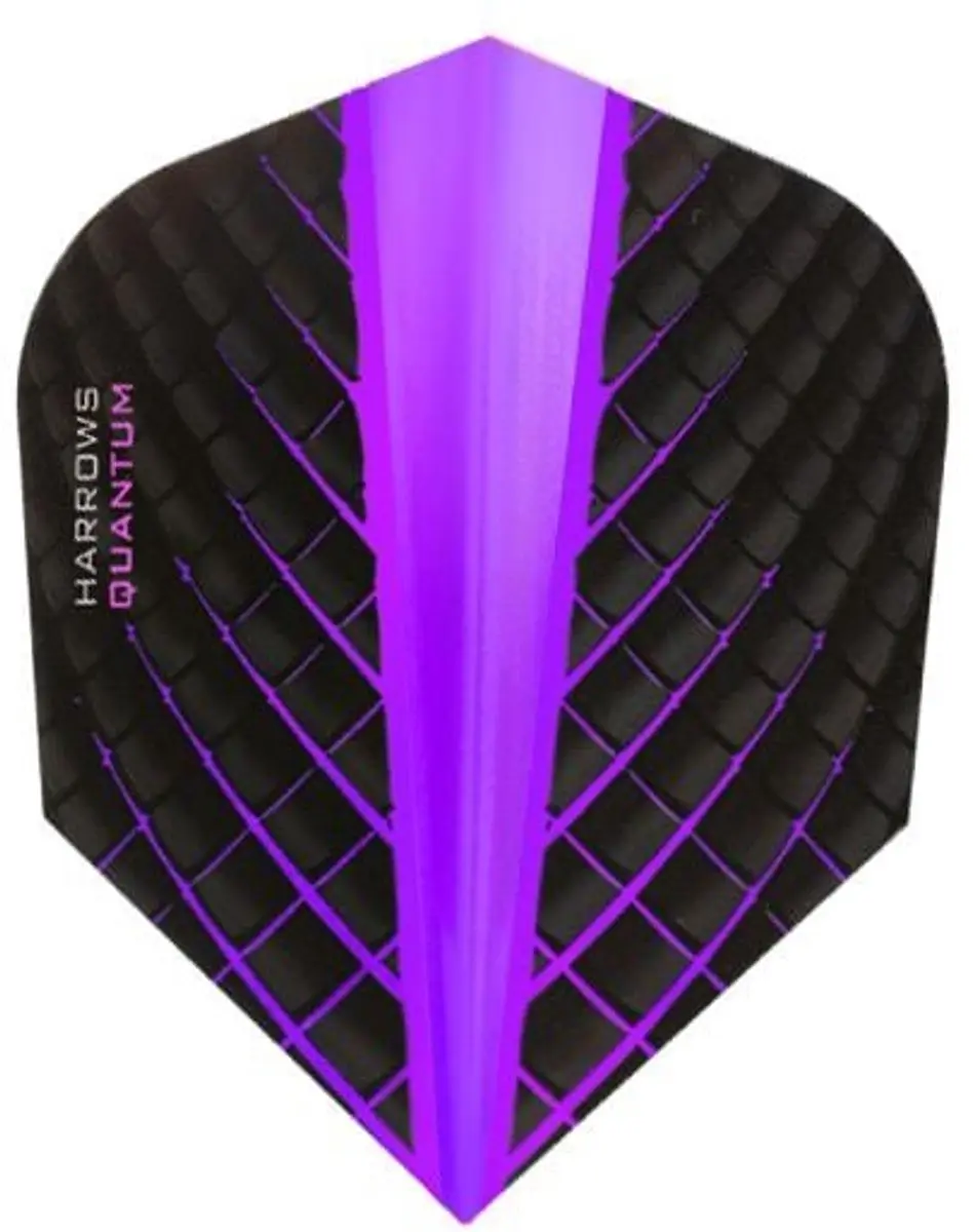 Harrows Quantum Purple Dart Flights HF6808