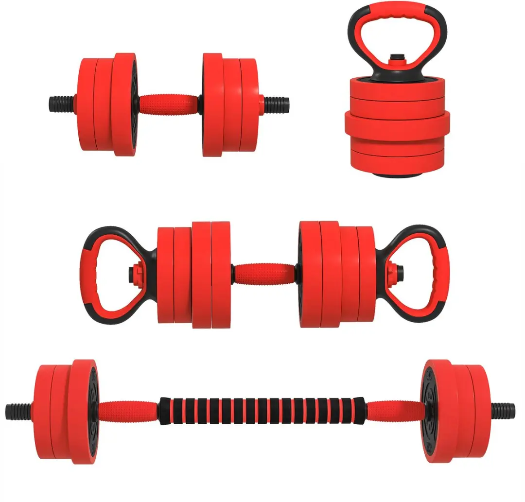 ECTEATOY 4-in-1 Halterset 20kg