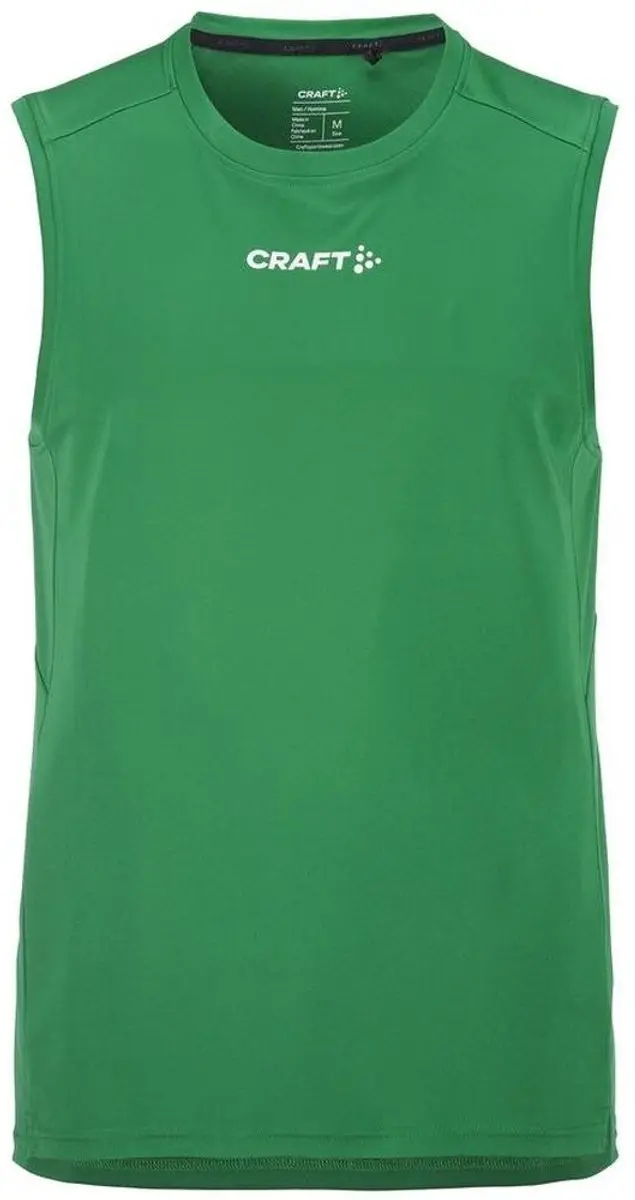 Craft Rush 2.0 Heren Singlet - Groen L