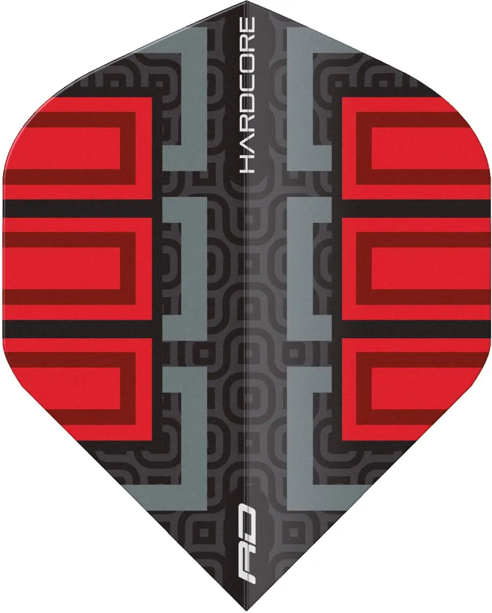 Red Dragon Hardcore Radical Dart Flights TF6823 - 3 Stuks
