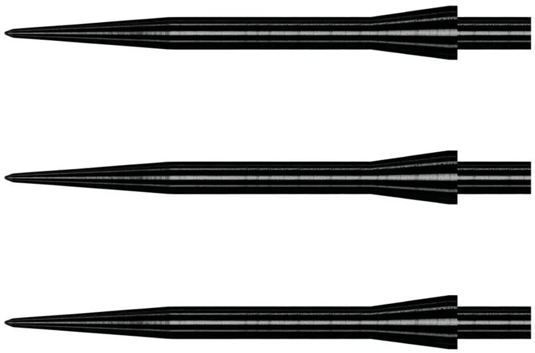 Winmau Velocity Black Dartpoints 32mm - 3 Stuks