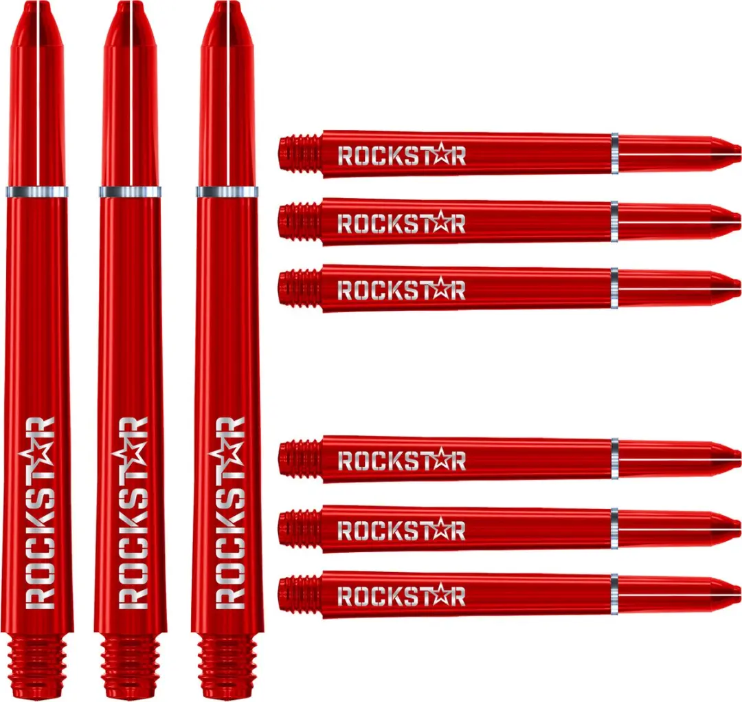 Winmau Joe Cullen Dart Shafts 7100-209 - 3 Stuks - Rood