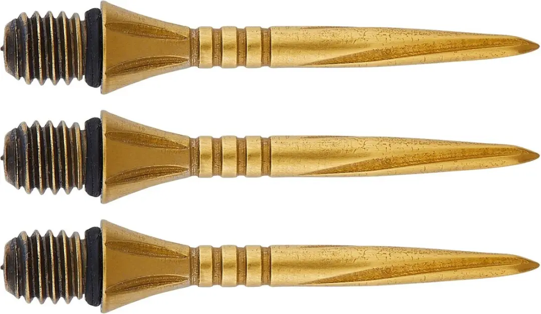 Unicorn Steel Dart Points Volute Converta Gold 27mm