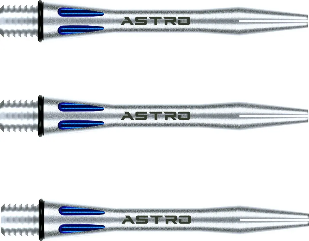 Winmau Astro Aluminium Dart Shafts 3 Stuks - Zilver - afbeelding 6 van 6