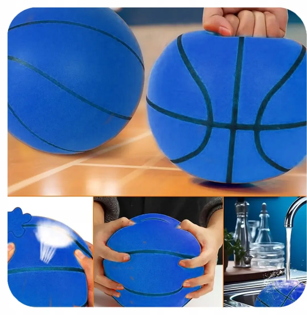 Pixel Silent Basketball Maat 3 - 18cm - Blauw