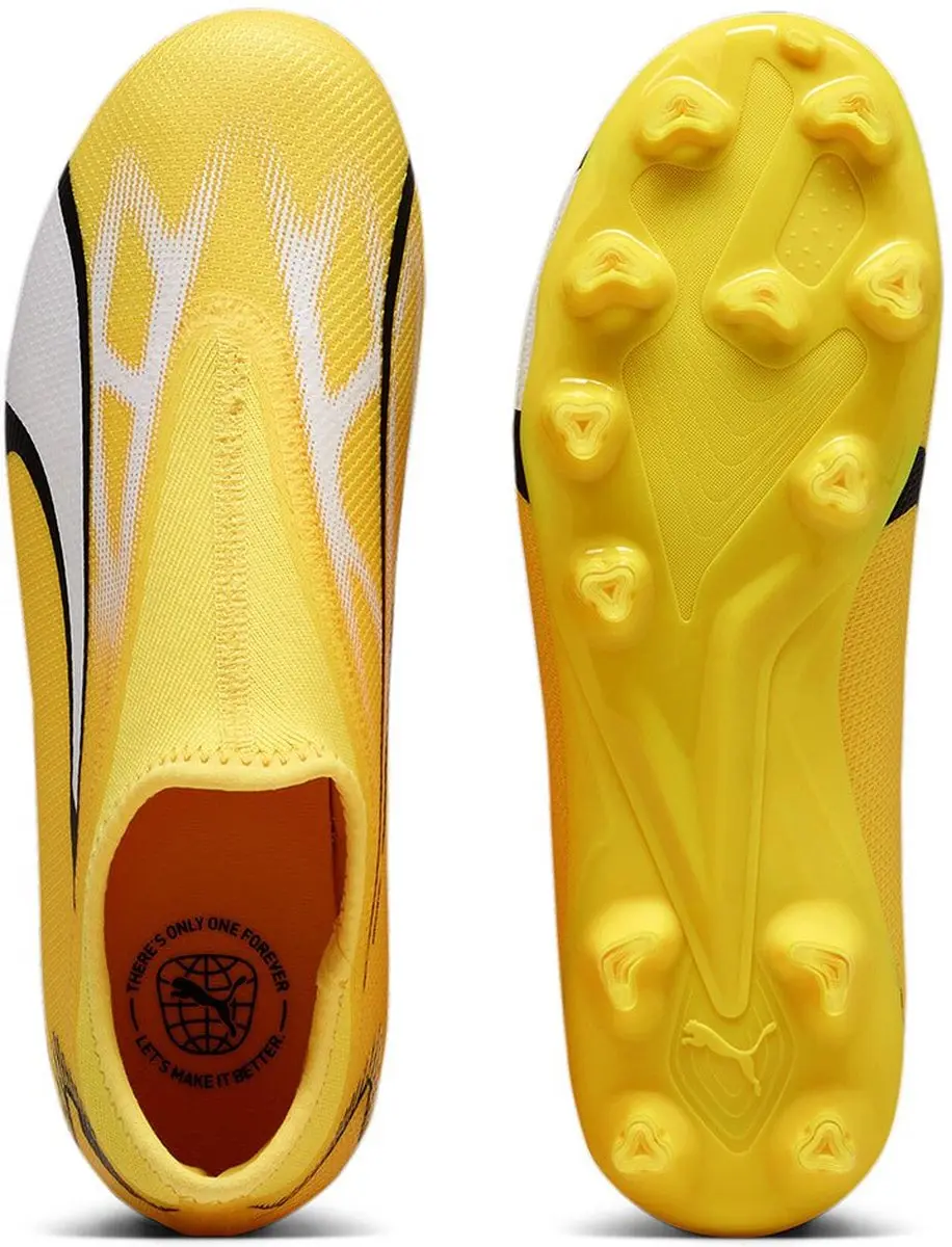 PUMA Ultra Match Ll FG Voetbalschoenen - Geel - Maat 35