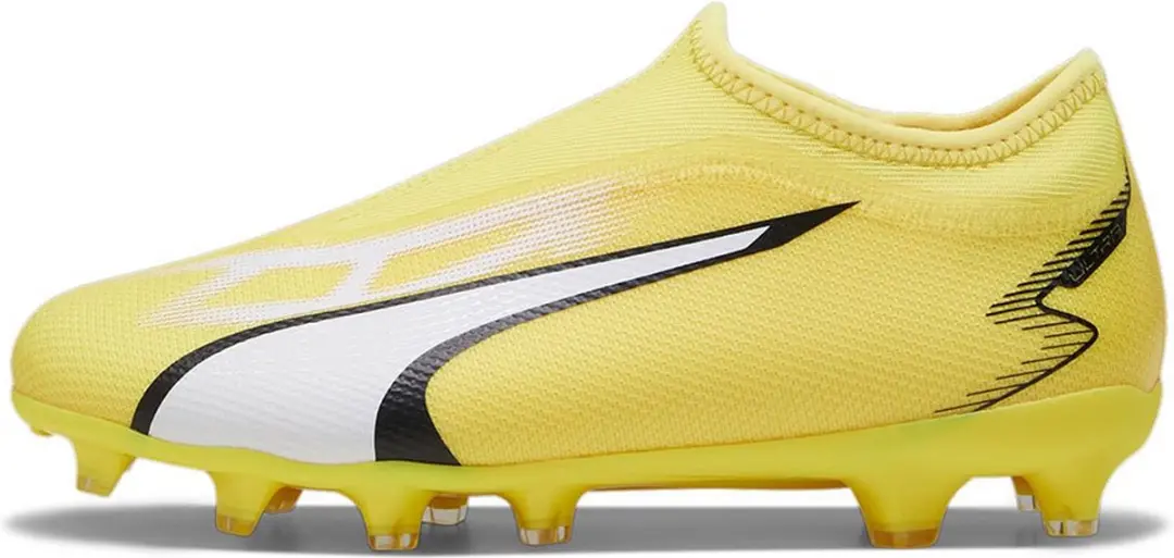 PUMA Ultra Match Ll FG Voetbalschoenen - Geel - Maat 35