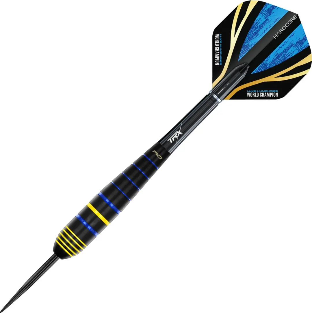 Red Dragon Luke Humphries World Champion Brass Darts - 3 Stuks