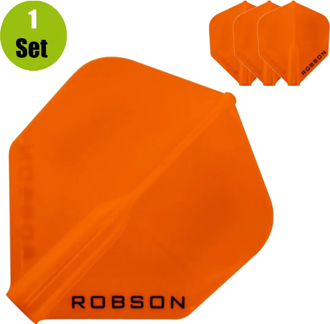 Bull's Robson Plus Flight Std. RO-51703 - 3 Stuks - Oranje