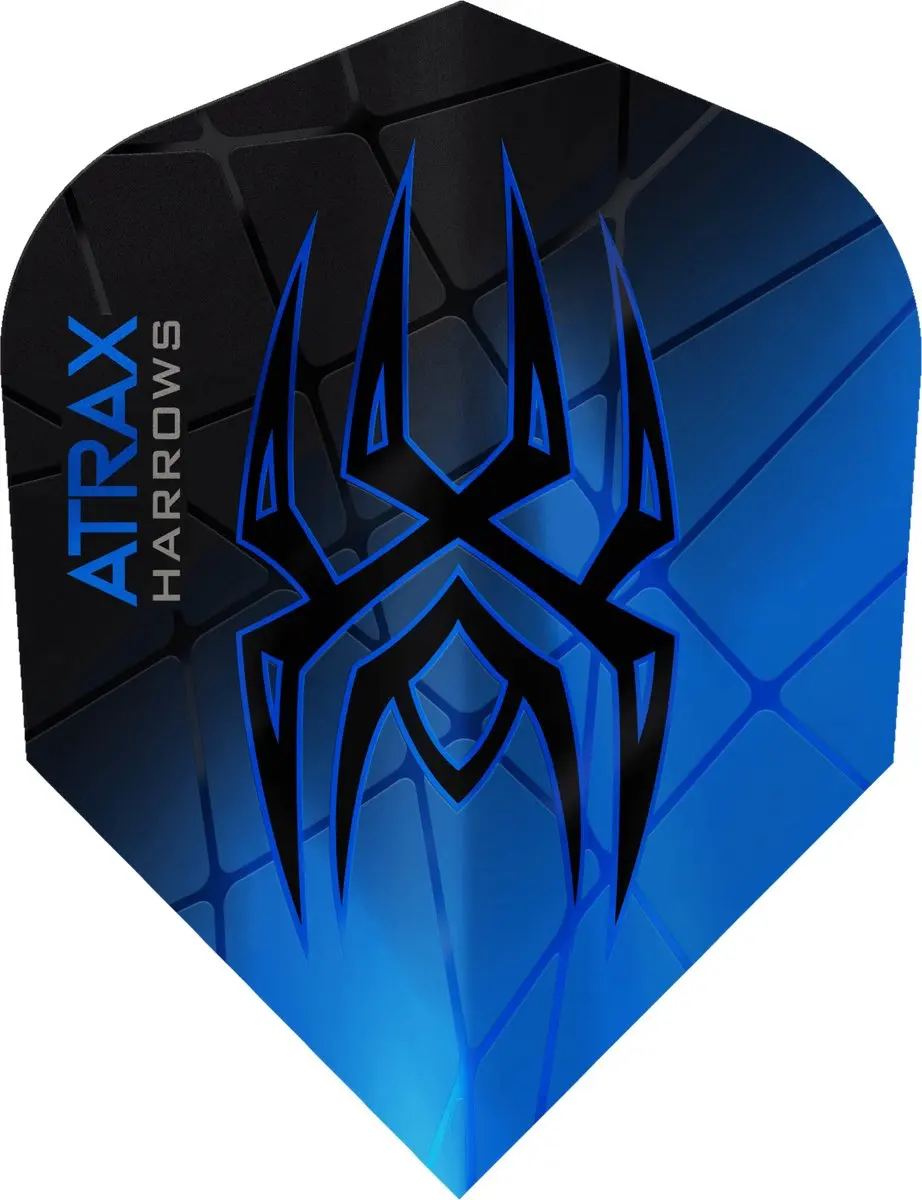 Harrows Atrax Blue NO6 Dartvleugels