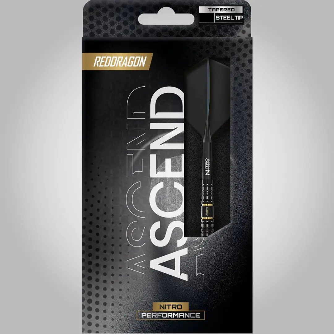 Red Dragon Ascend Torpedo Dartpijlen 3 Stuks - Goud/Zwart