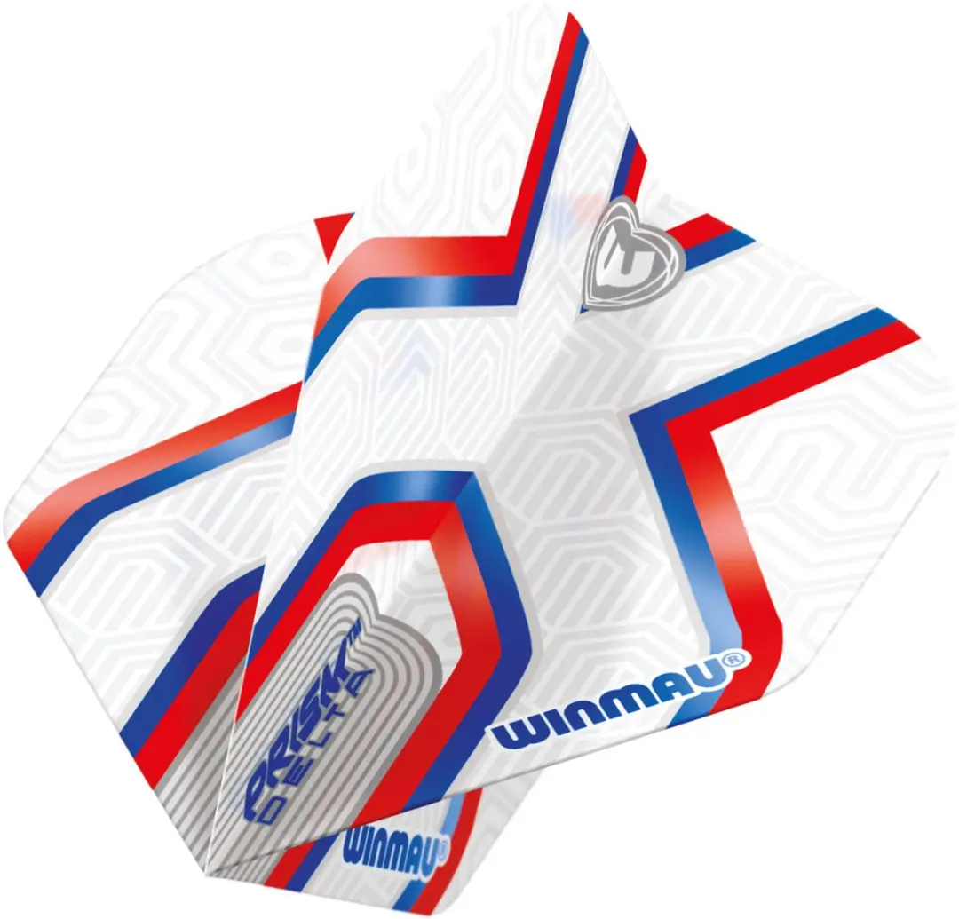Winmau Prism Delta Epix Dart Flights 3 Stuks - Blauw/Rood/Wit