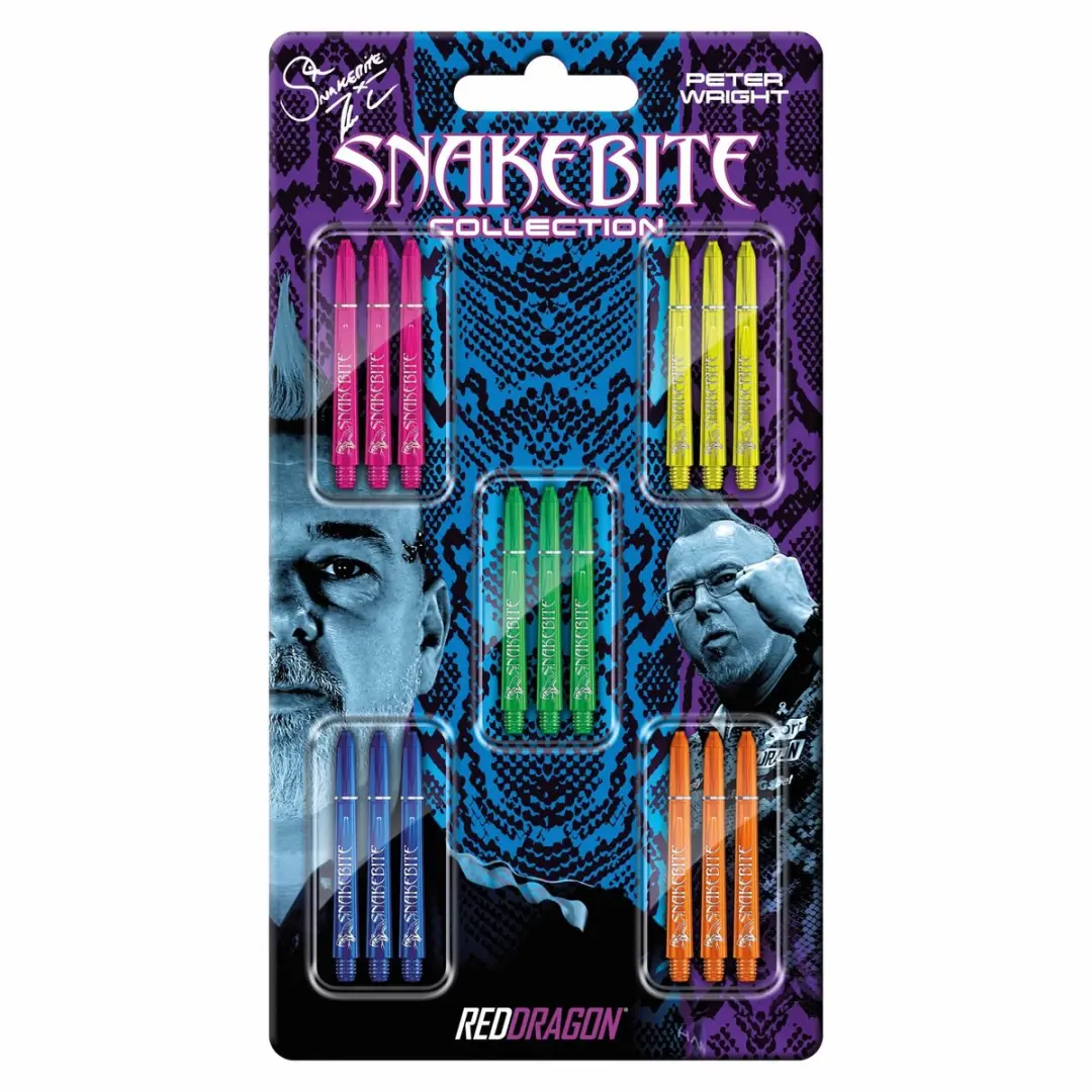 Red Dragon Snakebite VRX Dart Shafts X0803 - 3 Stuks - Multi