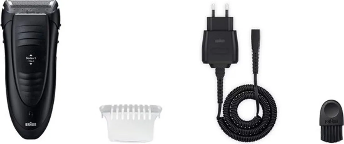 Braun 170S-1 Bedraad Scheerapparaat - Zwart