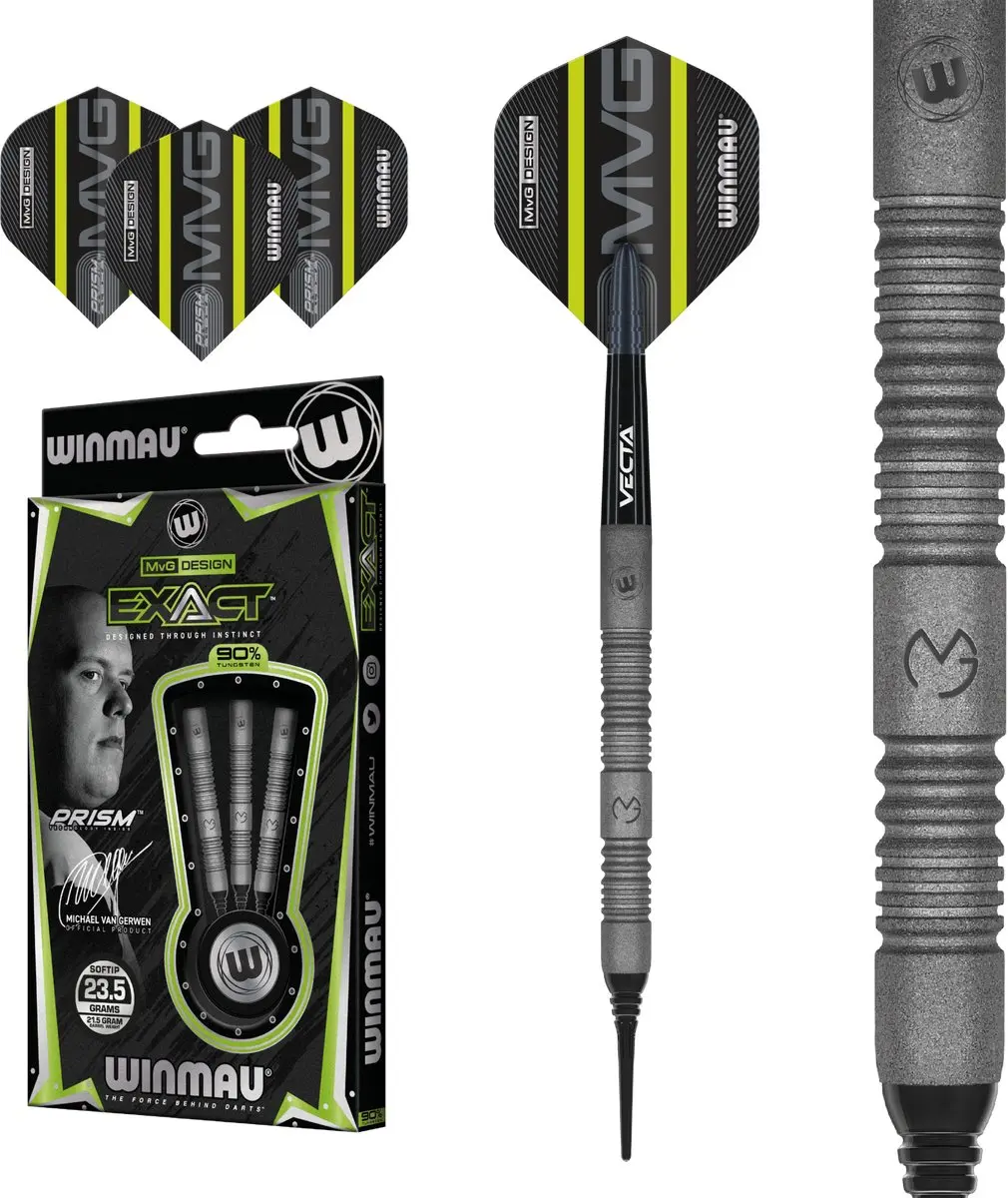 Winmau Michael van Gerwen Exact 90% Soft Tip Darts