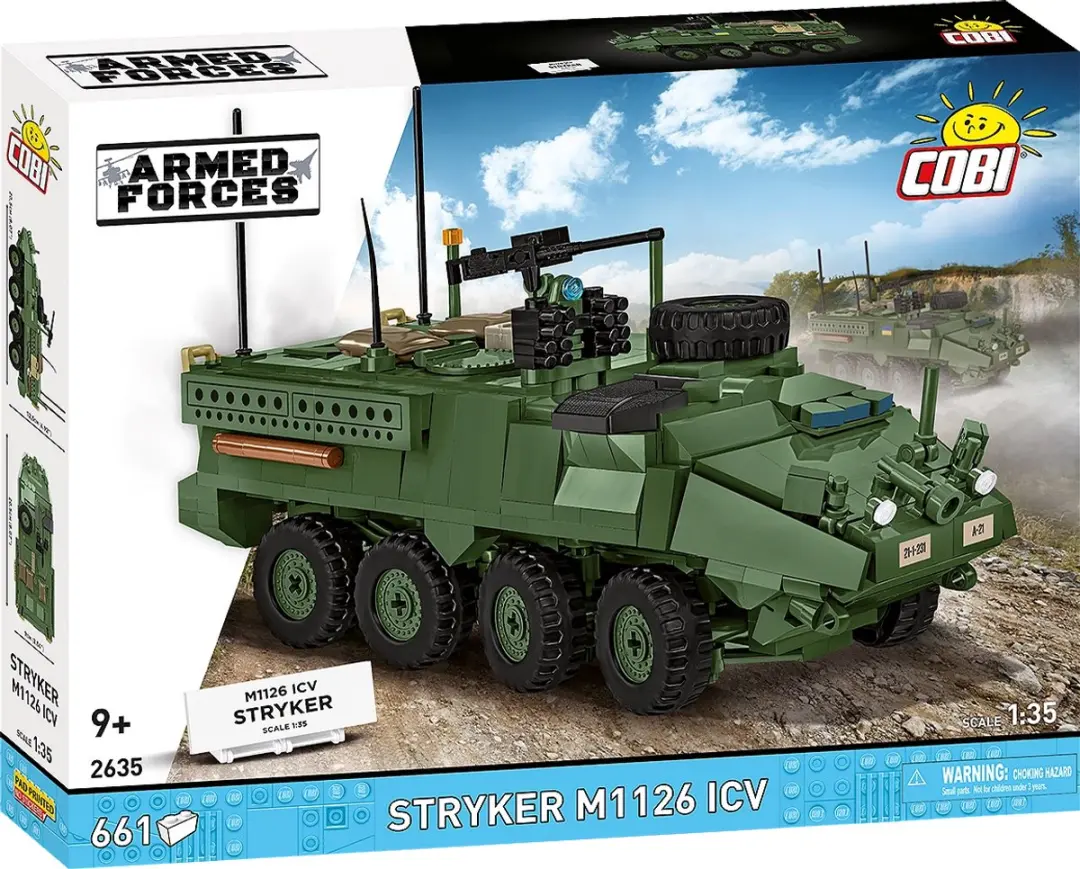 Cobi Stryker M1127 ICV - 667 Onderdelen