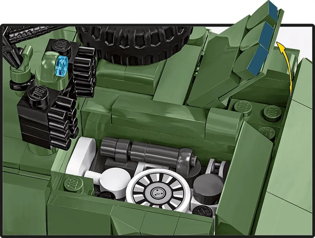 Cobi Stryker M1127 ICV - 667 Onderdelen