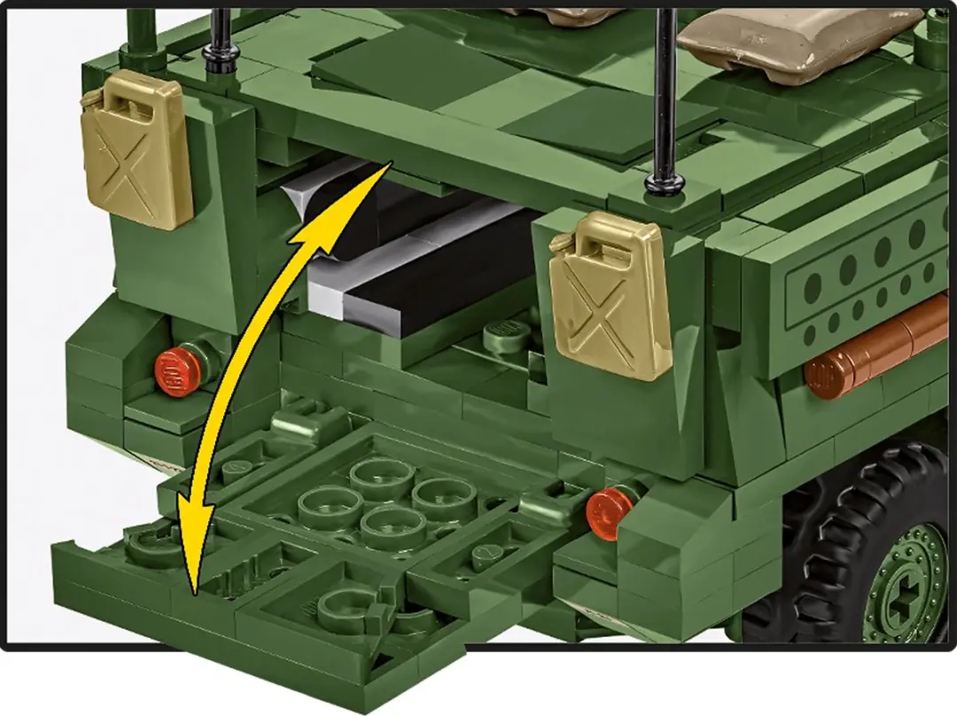 Cobi Stryker M1127 ICV - 667 Onderdelen