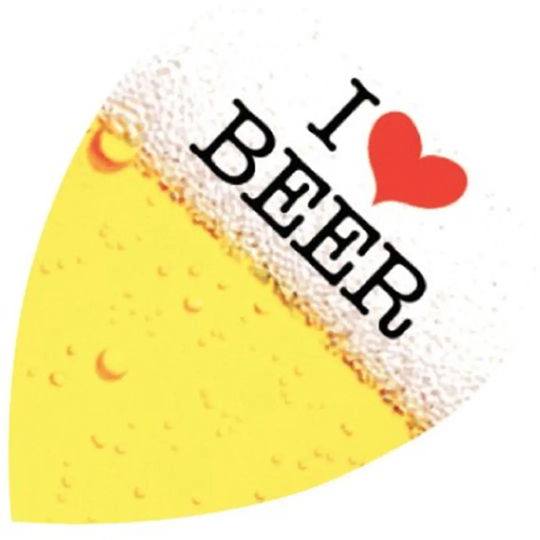 Harrows Quadro Beer Pear Dart Flights HF2064