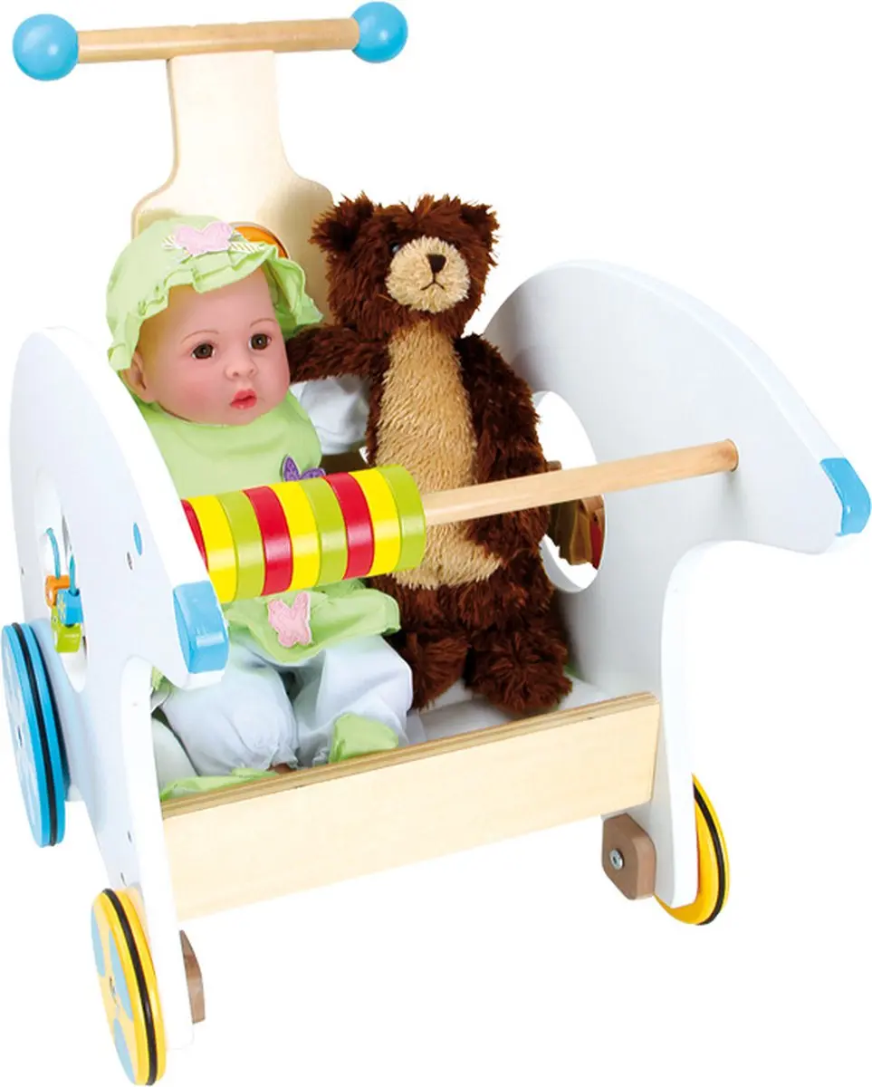 Small Foot Loopwagen IJsbeer - Multicolor - afbeelding 3 van 5