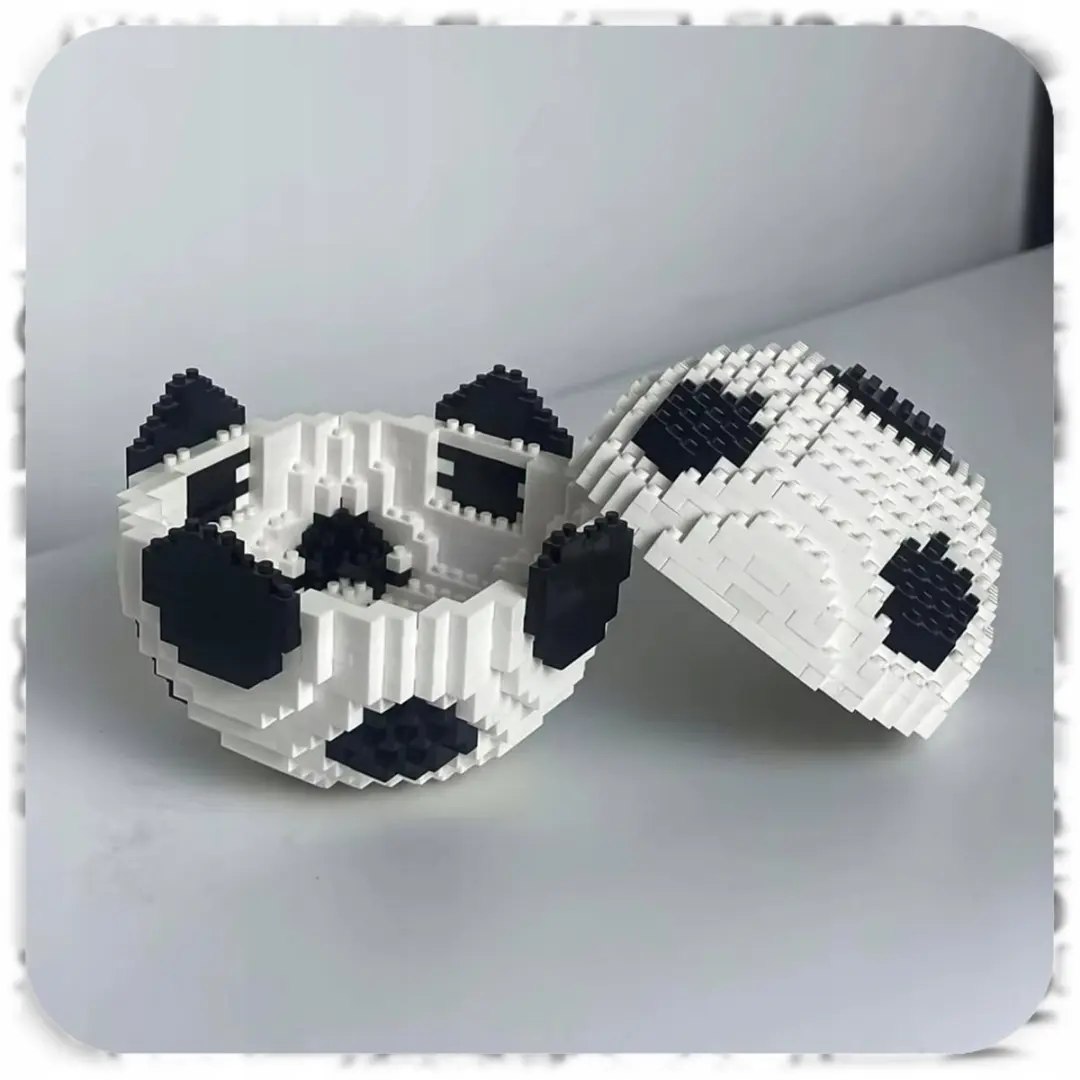 Pixel Markless 3D Voetbalbouwstenenset - 800 Stuks - afbeelding 3 van 4