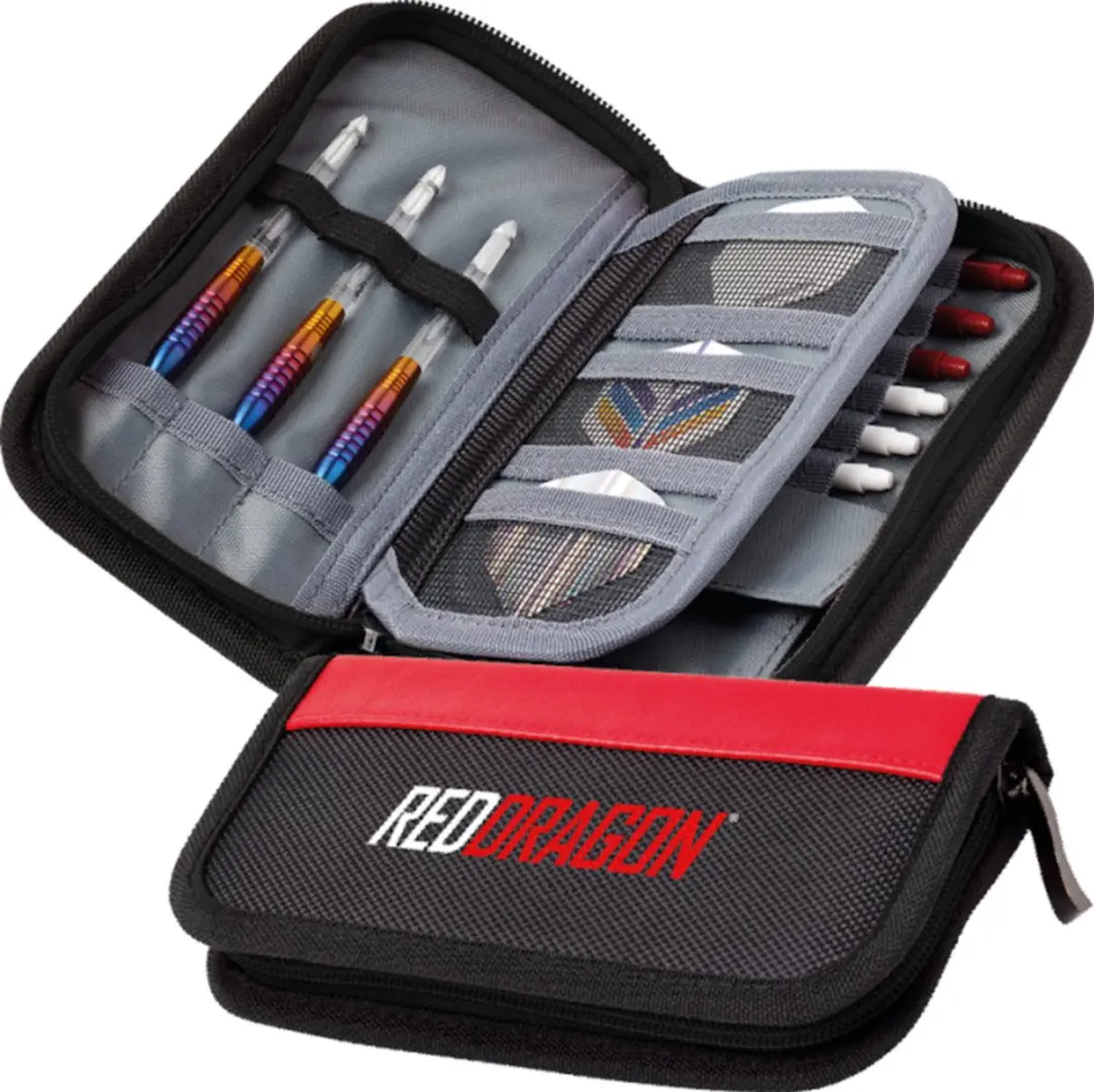 Red Dragon Firestone I Wallet Dart Case - Rood/Zwart