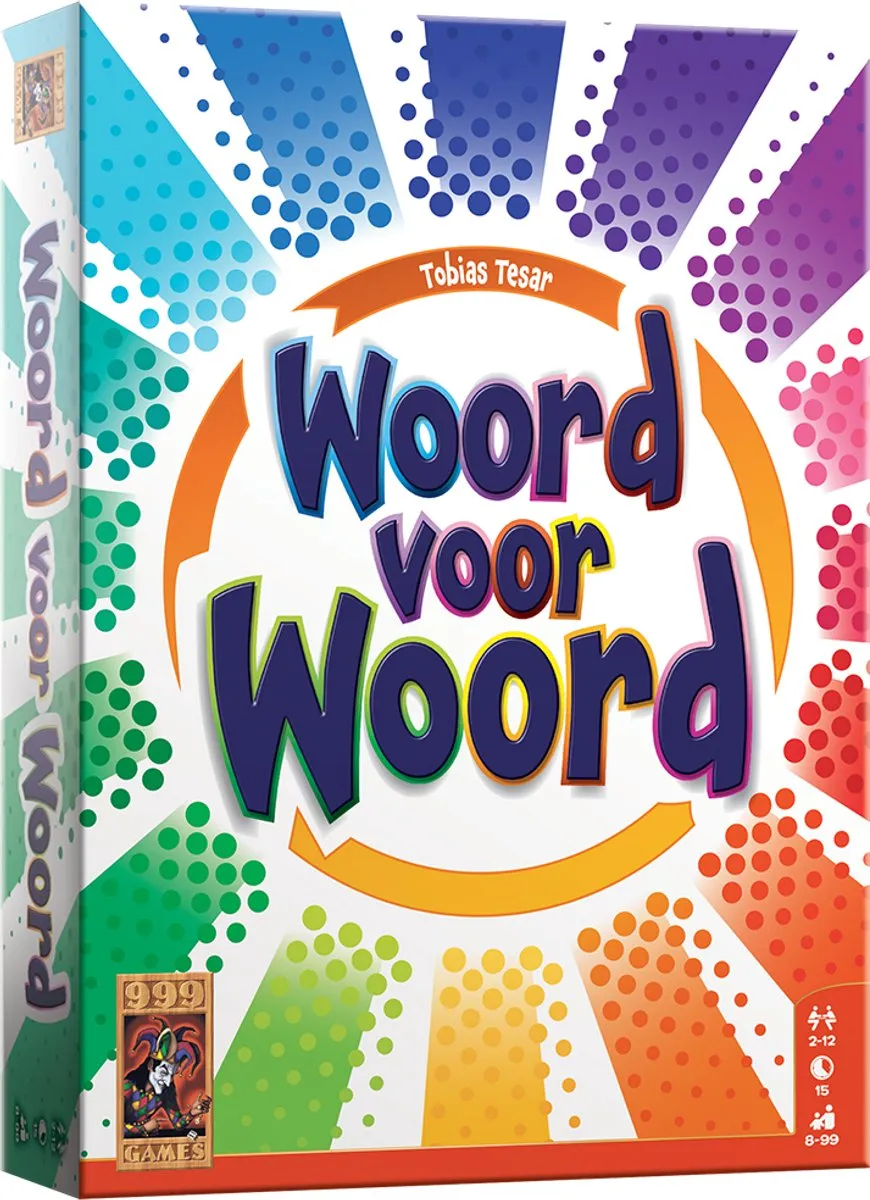 999 Games Woord voor Woord Coöperatief Woordspel - 12 Spelers