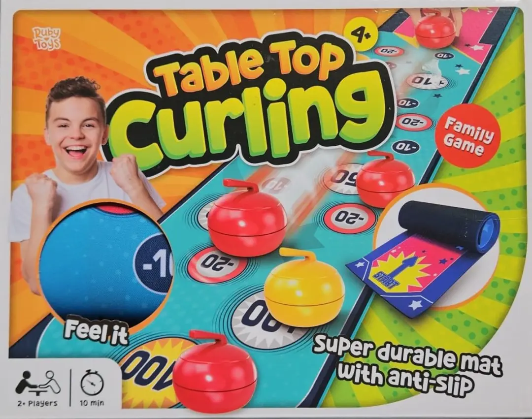 Ruby Toys Table Top Curling - 6 Stenen
