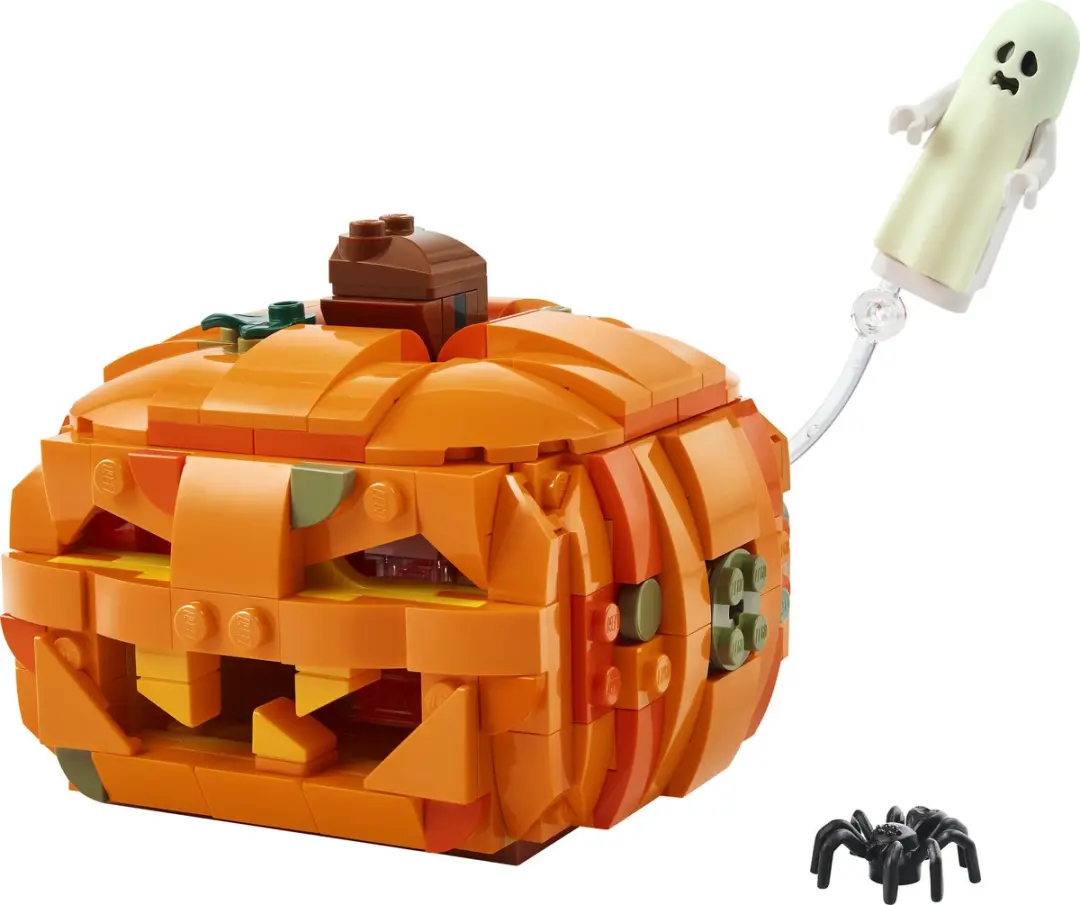 LEGO Halloween 40872 Pompoenlantaarn - 323 Stukken - Meerkleurig