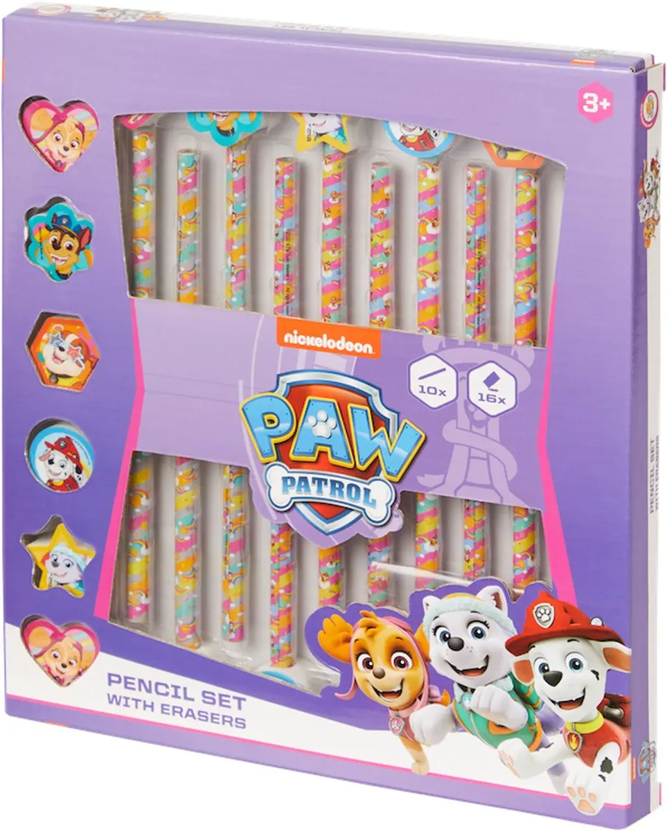 Nickelodeon Paw Kleurpotloden